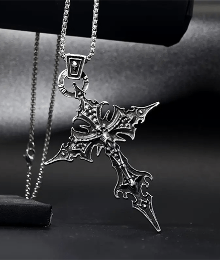 Producto - Collar skull cross