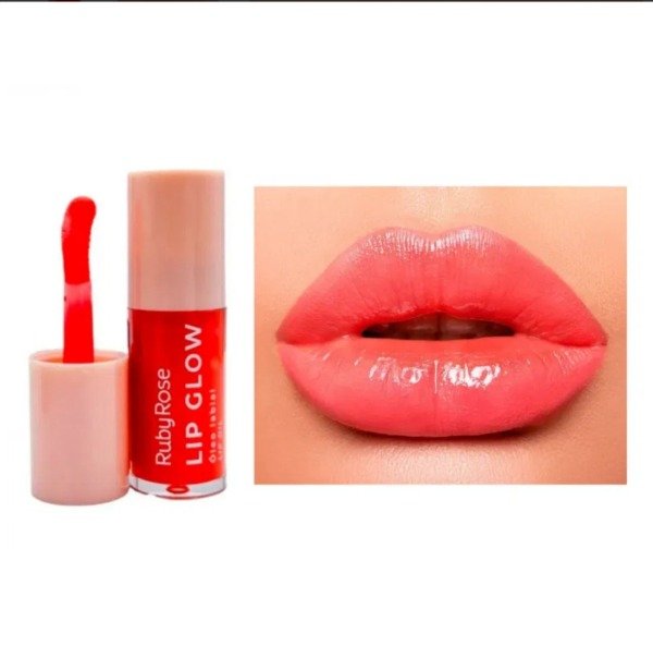 Producto - Lip Glow - Ruby Rose Tono Electric red
