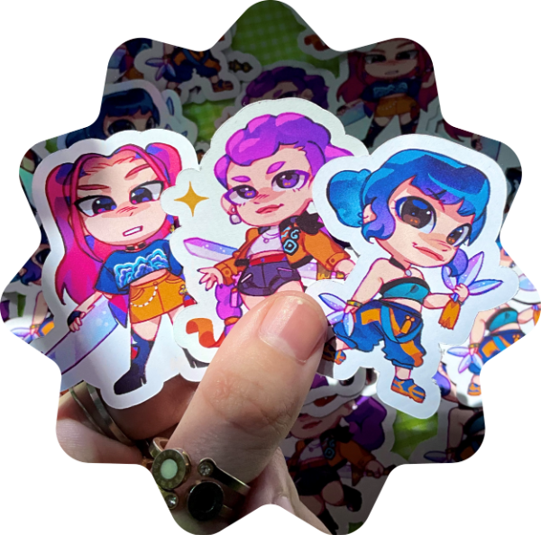 Producto - Sticker KDH - Huntrix