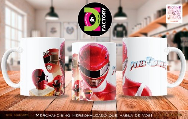Producto - Taza Power Rangers - TZ-RT-BL-11OZ-159-TVS-PR