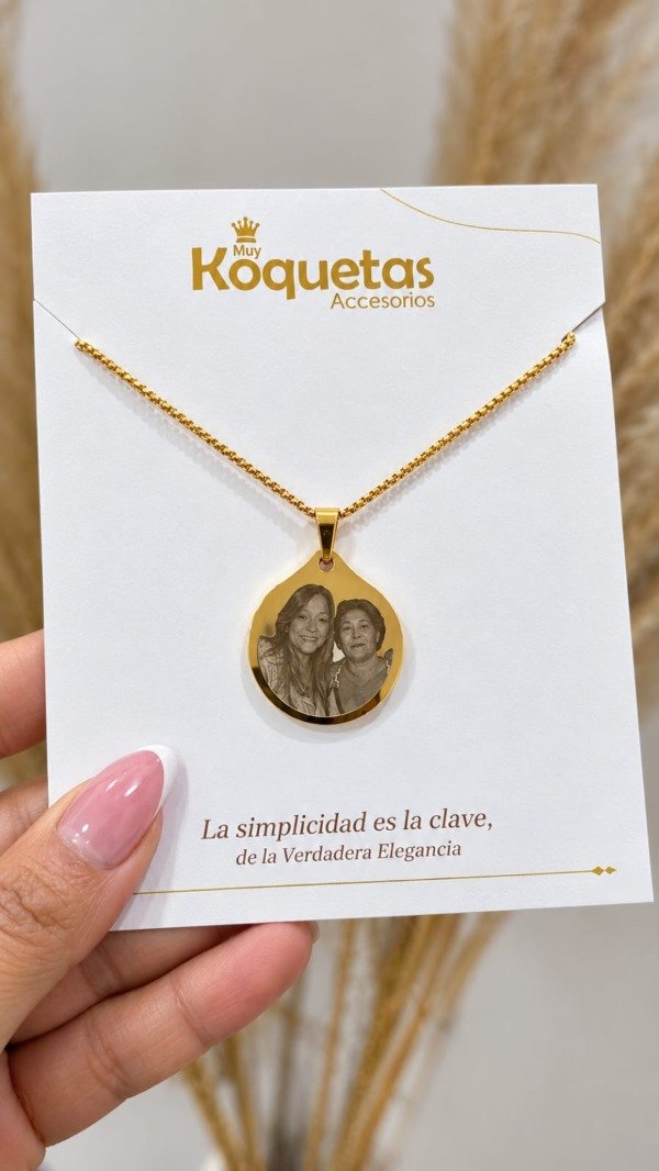Producto - Medalla Fotograbada
