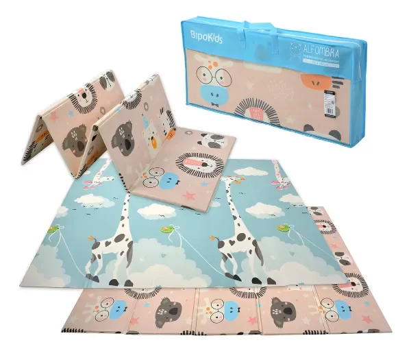 Producto - Alfombra Antigolpes Bebe Reversible Piso 150x180 1,2cm Xxl Funny