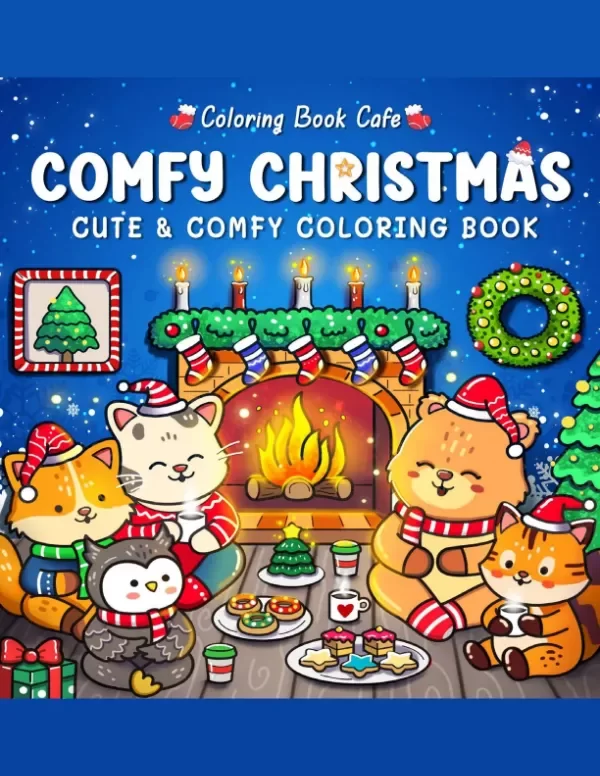 Producto - Comfy Christmas - Libro para Colorear