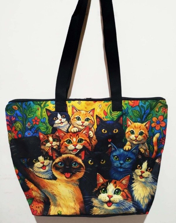 Producto - Bolso Tote Selfie Cats