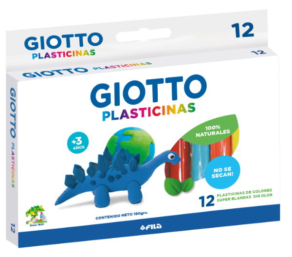 Producto - PLASTICINAS GIOTTO X12