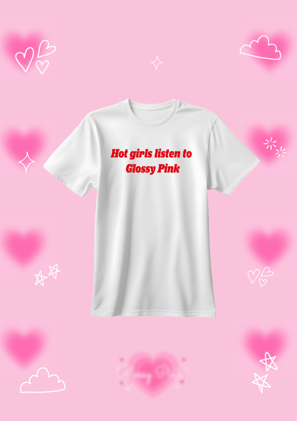 Personaliza tu Remera HOT GIRLS LISTEN TO de algodón