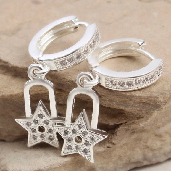 Producto - Ar. Colgantes de estrellas con brillo