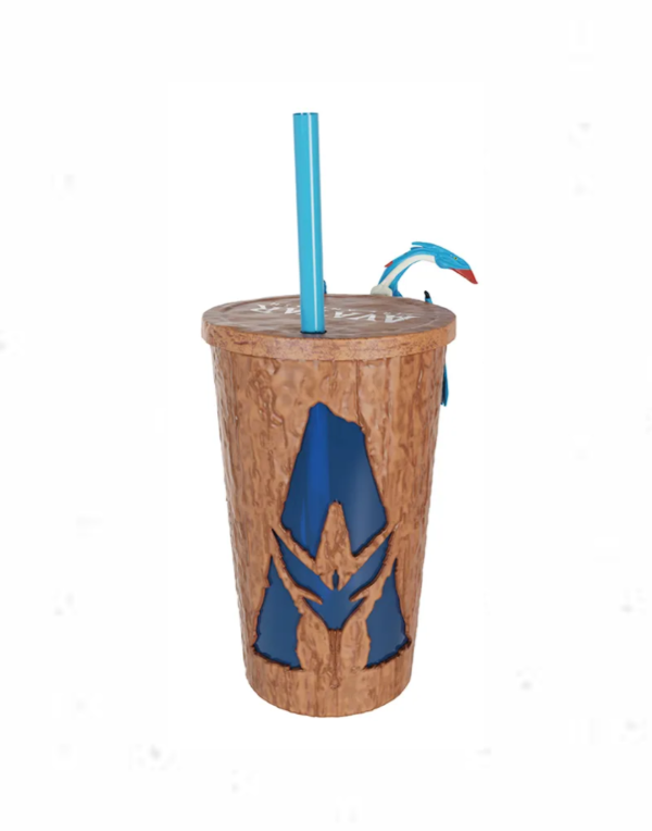Producto - Vaso Avatar 3 Fuego y Ceniza Marron