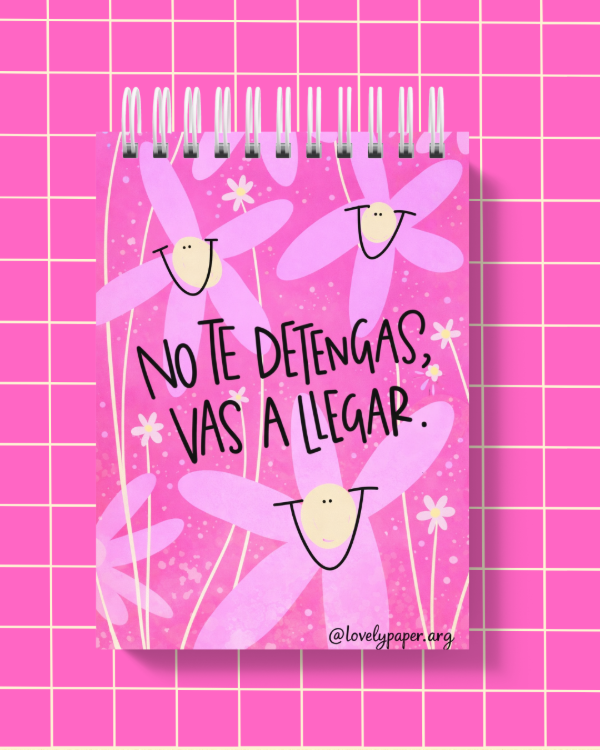 Producto - LIBRETA A6 VAS A LLEGAR