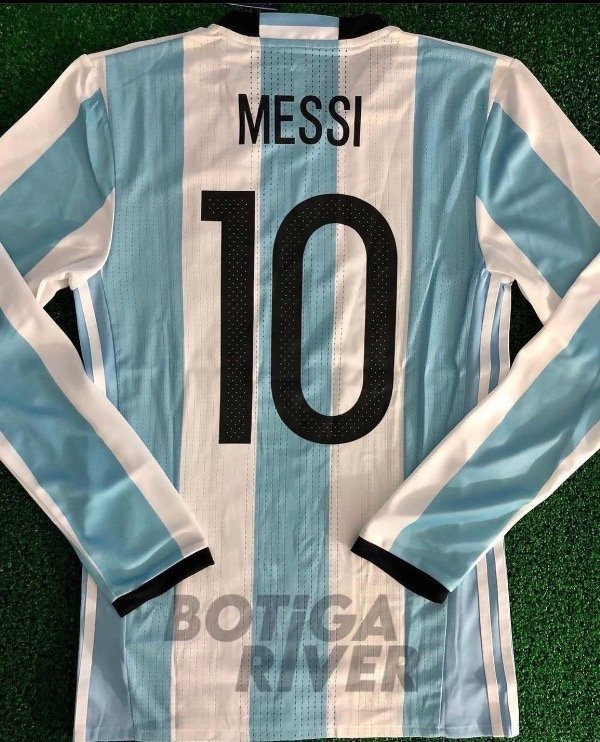 Producto - CAMISETA AFA ARGENTINA ADIZERO PROFESIONAL 2016/17  #10 MESSI - (T4 - S)