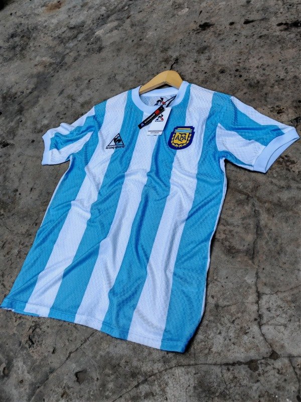Producto - Camiseta Selección Argentina Retro Mundial 1986 Calidad Importada