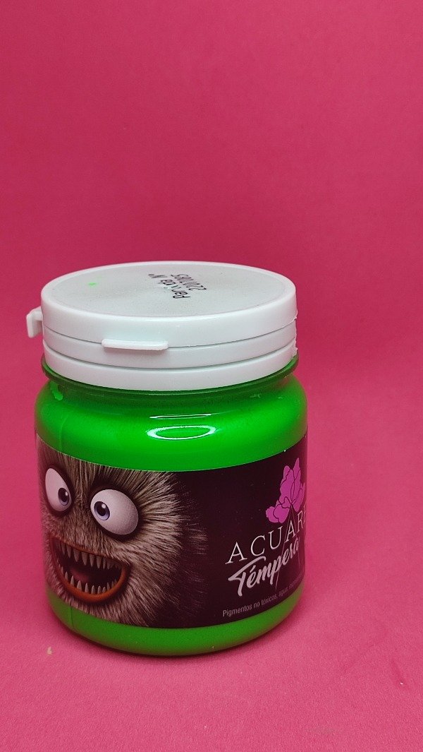 Producto - Tempera verde fluo