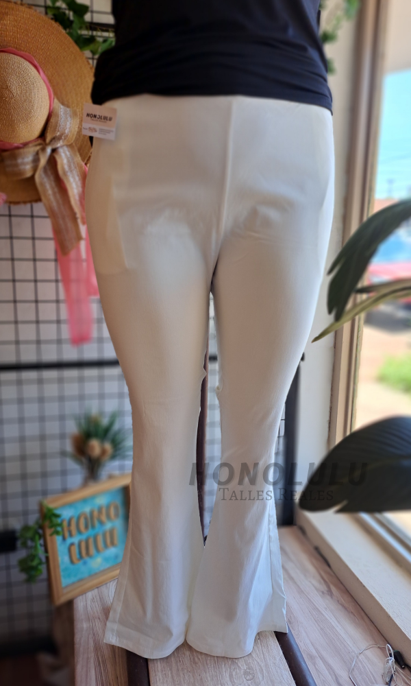 Producto - Pantalon de Bengalina Oxford Blanco