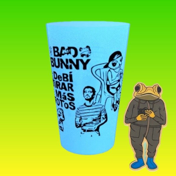 Producto - Vaso Fernetero/Cervecero DTMF - Bad Bunny Fest