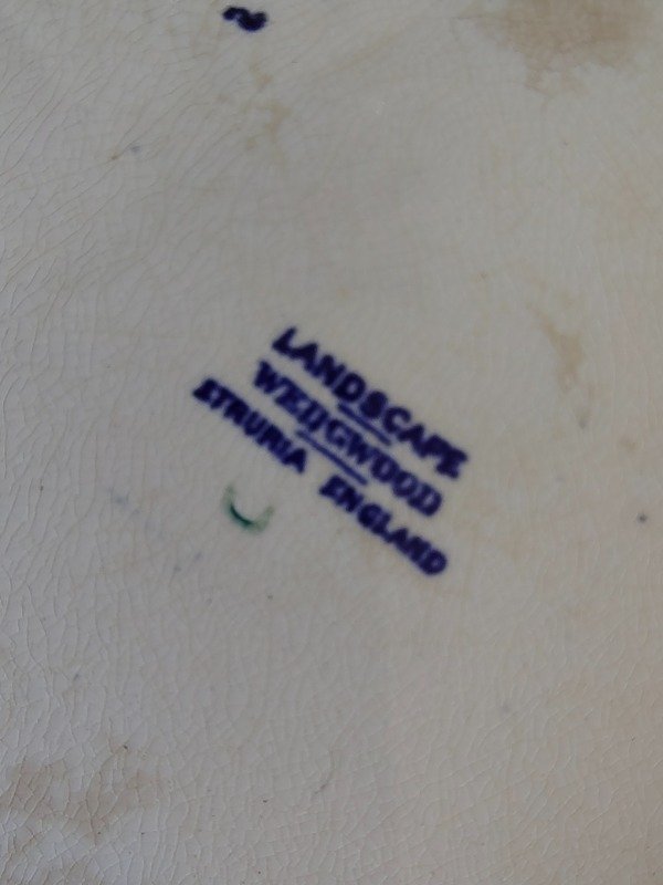 Producto - Plato DECO azul Etruria Wedgwood - 3