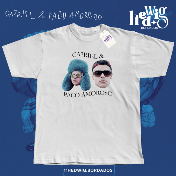 Remera Tiny Ca7riel Y Paco - Dtf