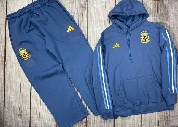 Producto - Conjunto Buzo Canguro AFA Azul