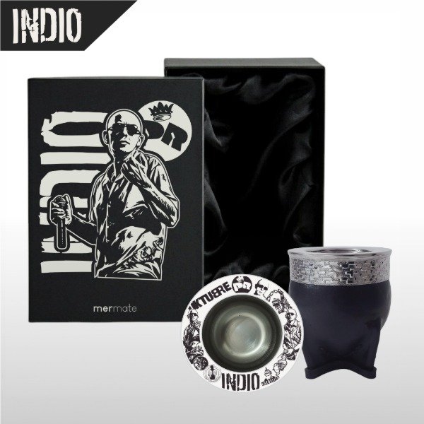 Producto - BOX MATE CON BOMBILLA Y CAJA DE PRESENTACIÓN EXCLUSIVO INDIO SOLARI - 6