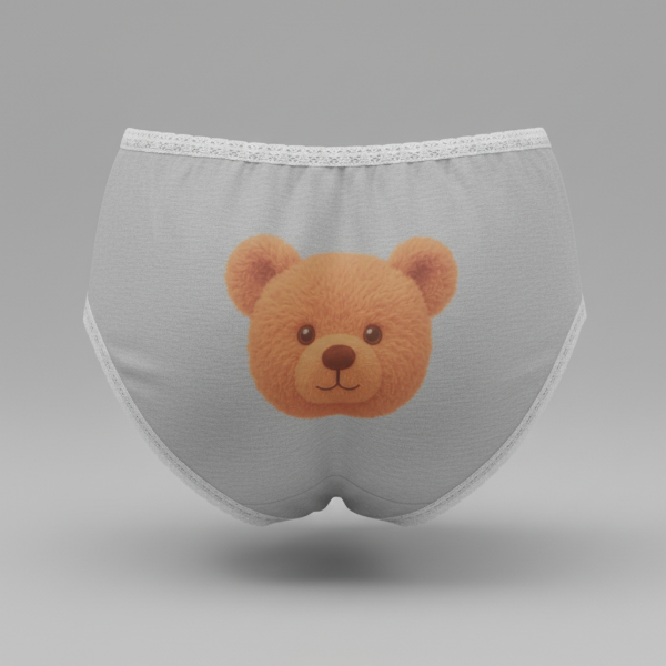 Producto - BOMBACHITA OSO GRIS MELANGE PURO ALGODON