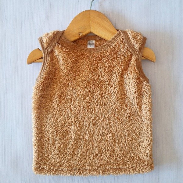 Producto - Chaleco Corderito Beige