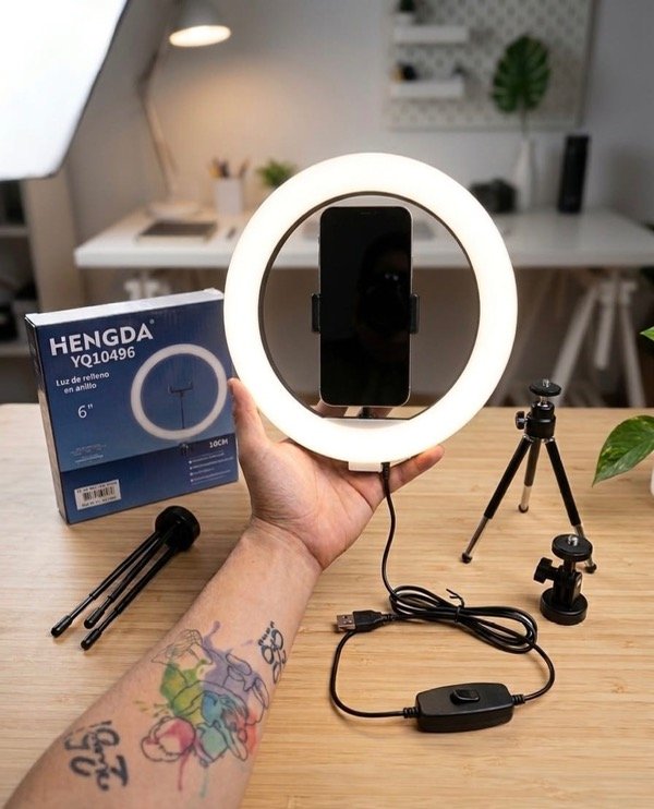 Producto - Aro Led de 16cm Henga