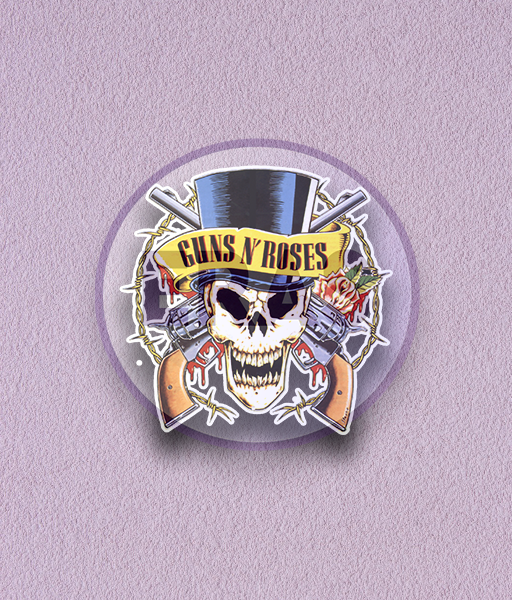Producto - STICKERS UV - GUNS N ROSES - #2