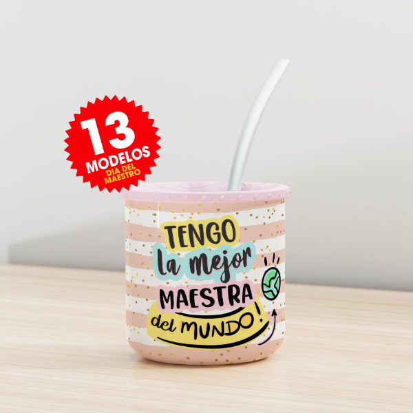 Producto - Plantillas Mates Workat Día Del Maestro Profe Seño Sublimar Lett #wm101