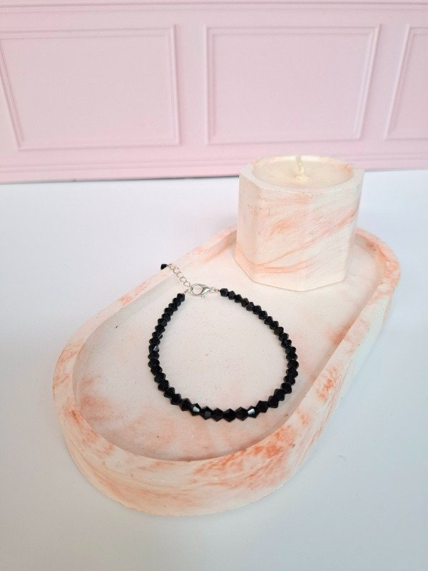 Producto - Pulsera Cristales Negros