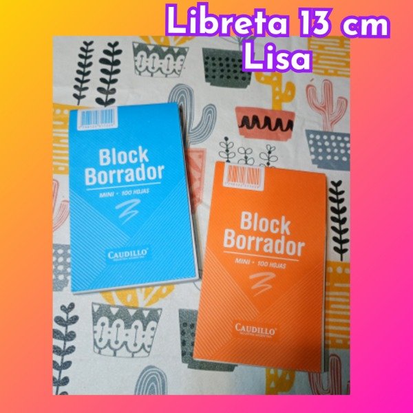 Producto - Libreta 13 cm
