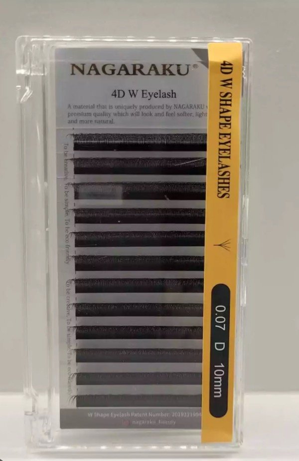 Producto - Pestañas NAGARAKU tecnológicas 4D W 0.07D 10mm