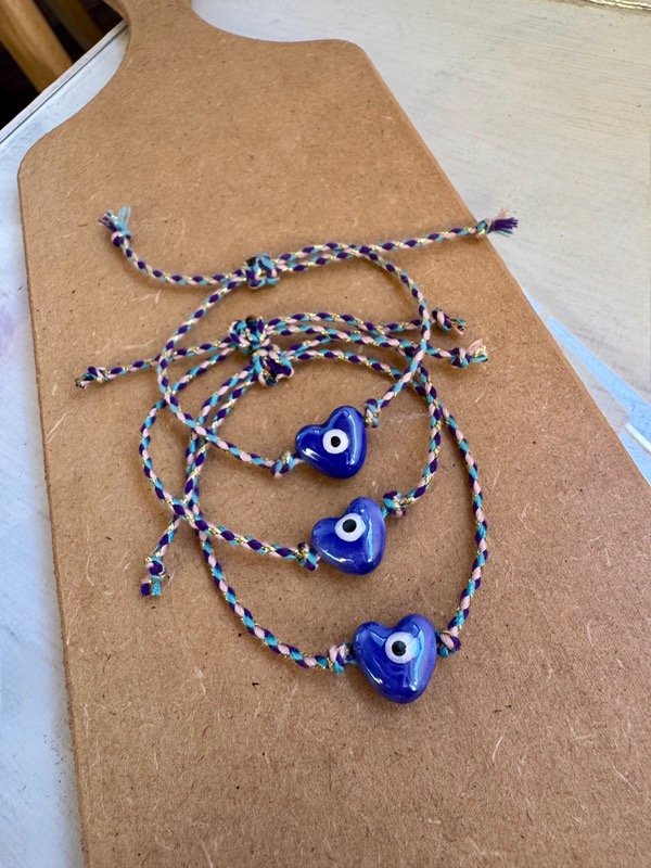 Producto - Pulsera - amuleto azul