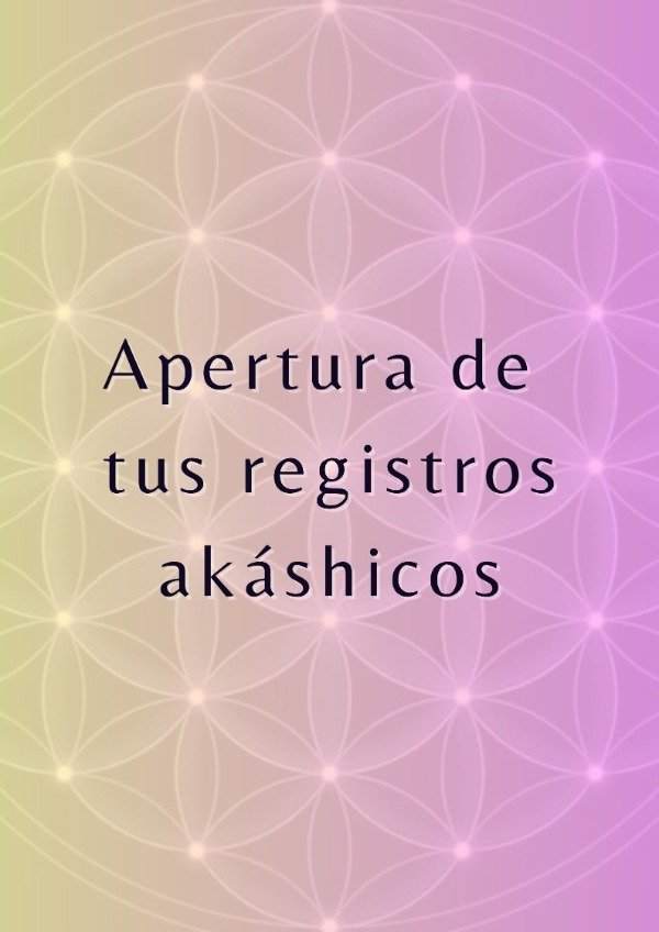 Producto - Lectura de Registros Akáshicos. Modalidad 2hs