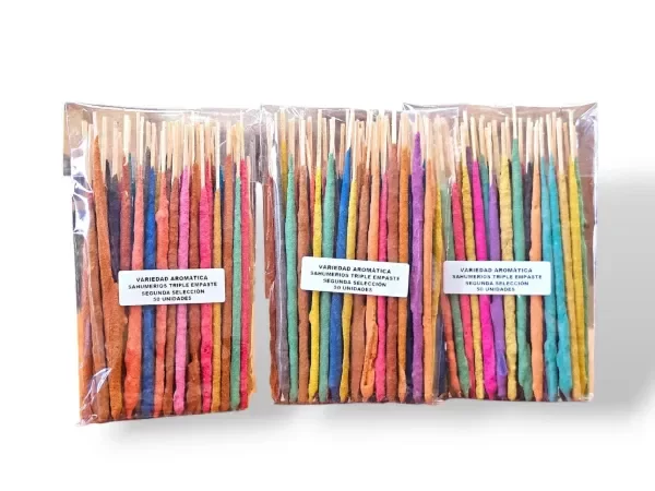 Producto - SAHUMERIO TRIPLE VARIEDAD SEGUNDA SELECCION X 50 VARILLAS