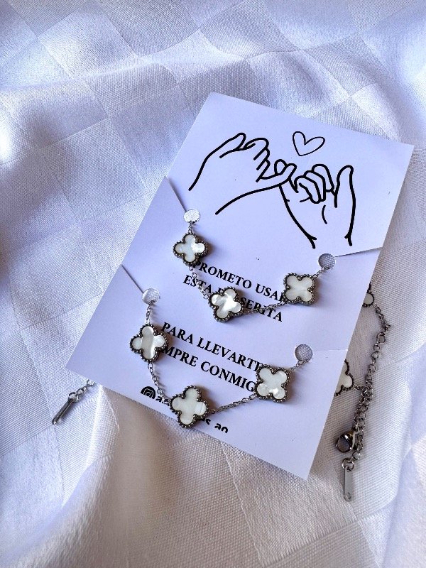 Producto - Pulseras trébol para compartir