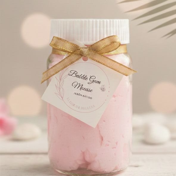 Producto - Jabón Batido Bubble Gum Mousse