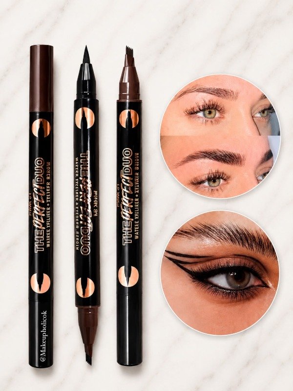 Producto - DELINEADOR DE OJOS Y CEJAS EN FIBRA THE PERFECT DUO - PINK 21 - CAJA DE 48 U