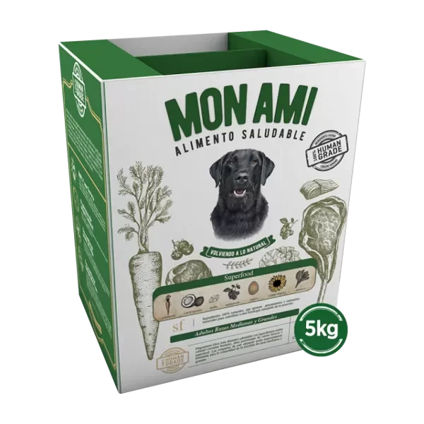 Producto - Mon Ami Perro Adulto Raza Grande 5 kg