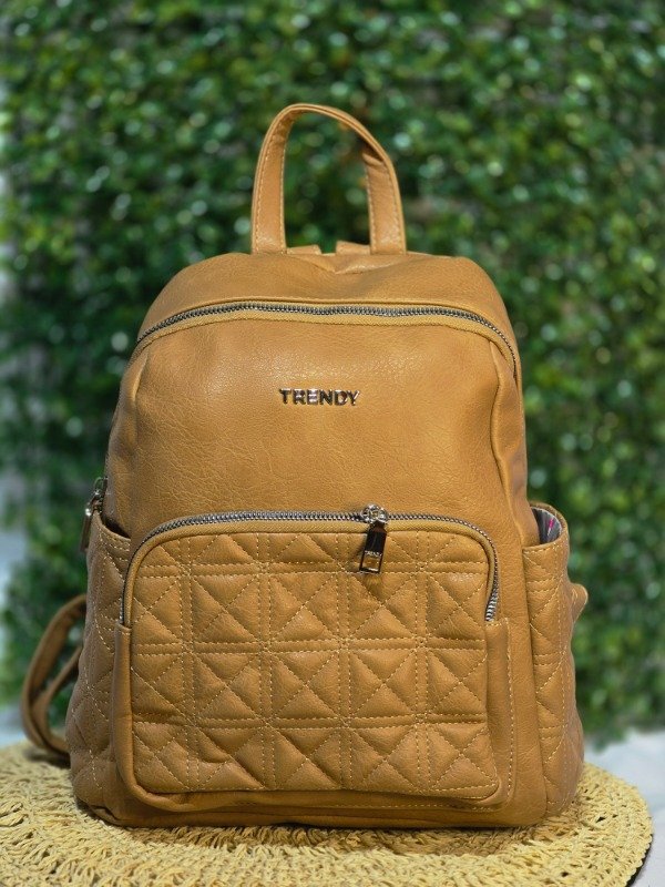 Producto - Mochila Urbana Mujer Trendy Eco Cuero