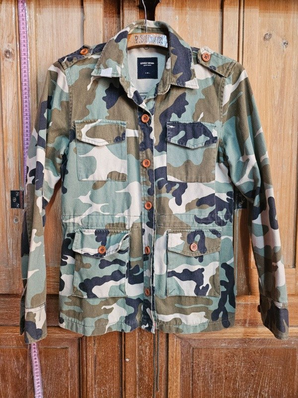 Producto - Parka Lovely Denim Camuflada t.m