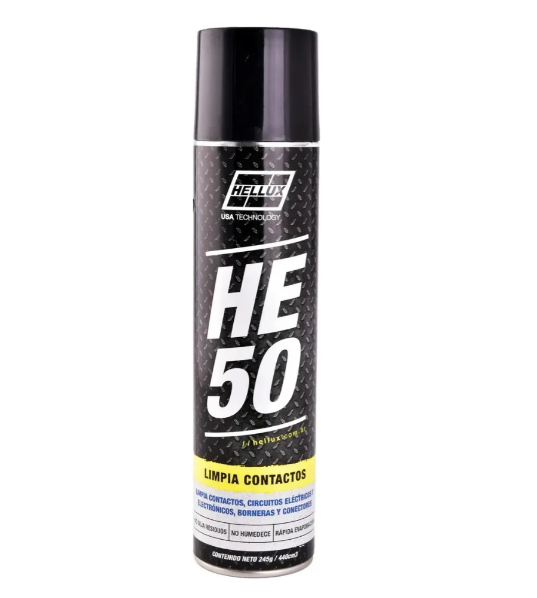 Producto - Limpia contactos HE 50 Hellux