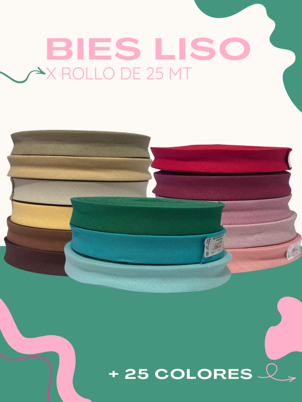 Producto - BIES LISO  X ROLLO