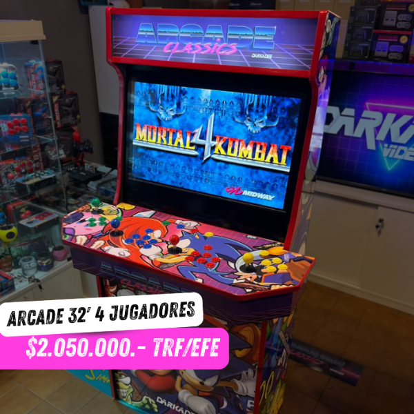 Producto - ARCADE 32' 4 JUGADORES