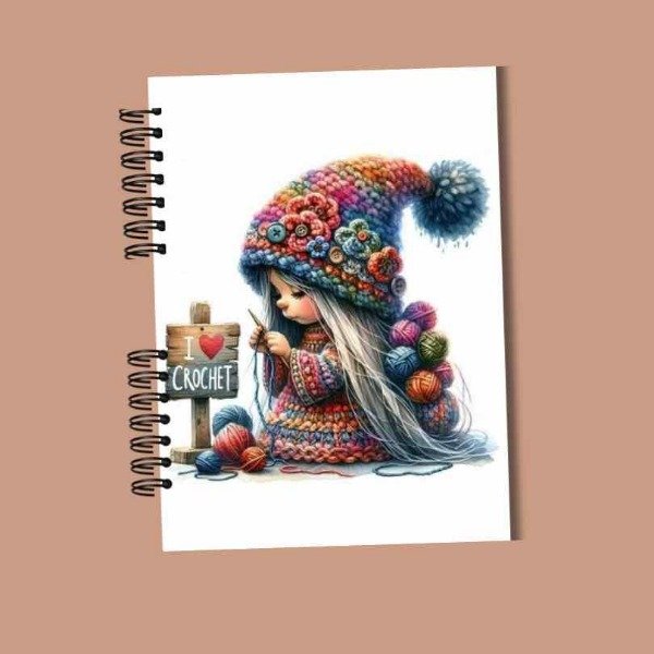 Producto - nena tejiendo