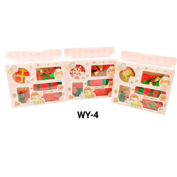 Producto - Set para pelos con motivo navideño