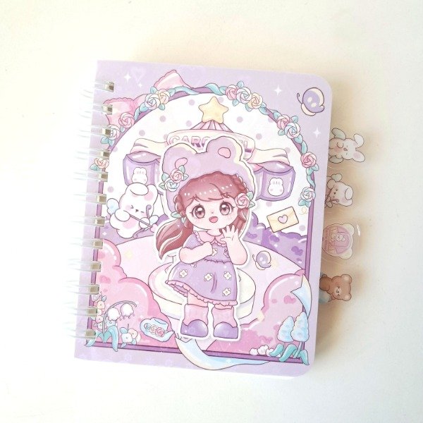 Producto - Anotador anillado - Pretty Girl