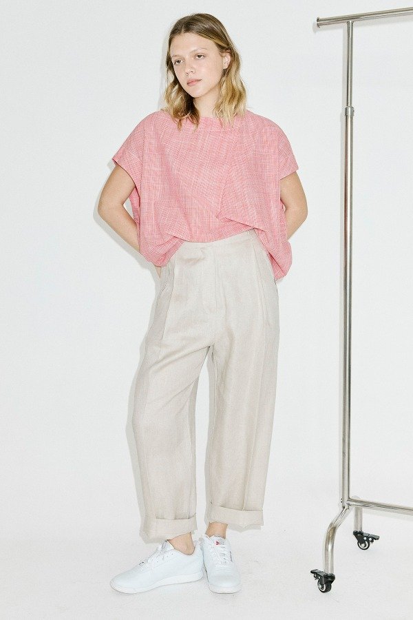 Producto - Pantalón Pinzas Elástico Lino SS27-MPPL - 5