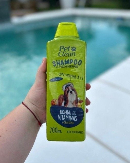 Producto - Shampoo y acondicionador Pet Clean vitamina A y E