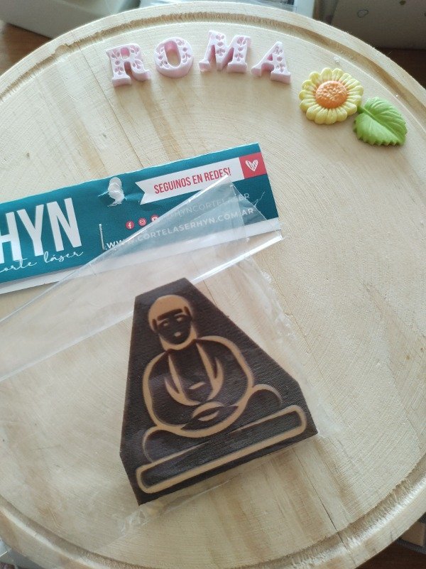 Producto - Meditación sello de goma HYN