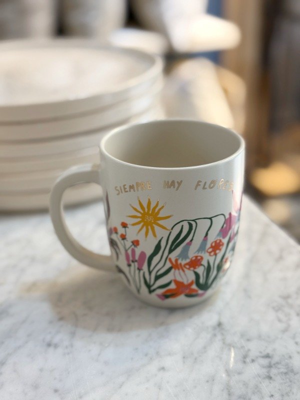 Producto - Taza Flores