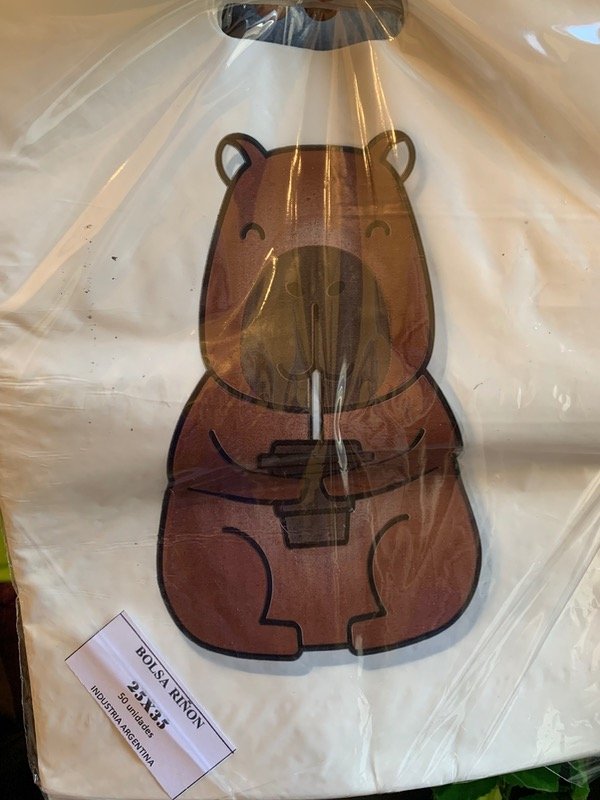Producto - 50 bolsas capibara 25x35
